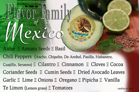 MEXICO flavor family